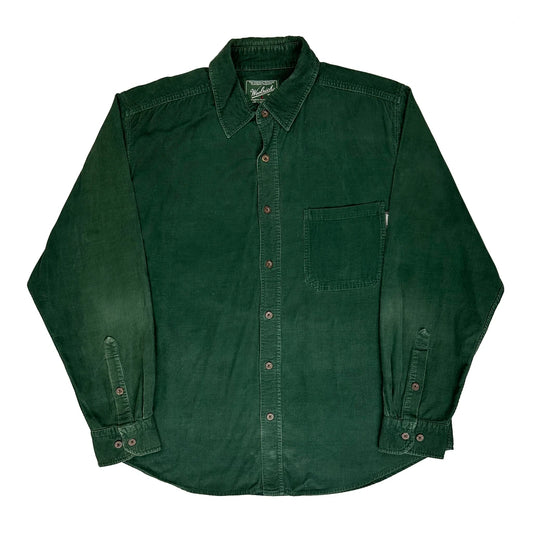 Woolrich Shirt - Large Green Cotton