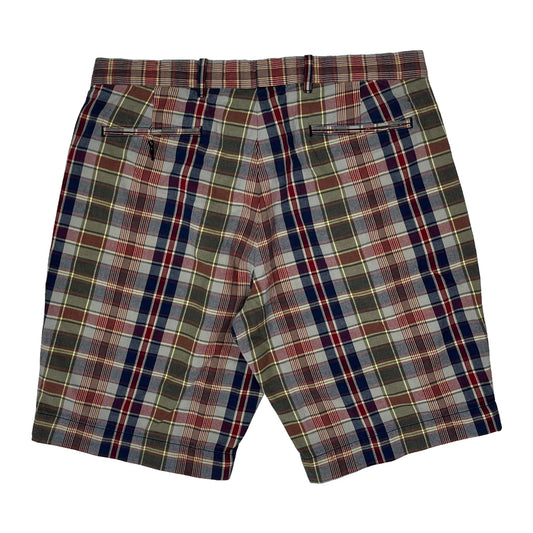 Vintage Polo By Ralph Lauren Checked Shorts - 36W 9L Multicoloured Cotton