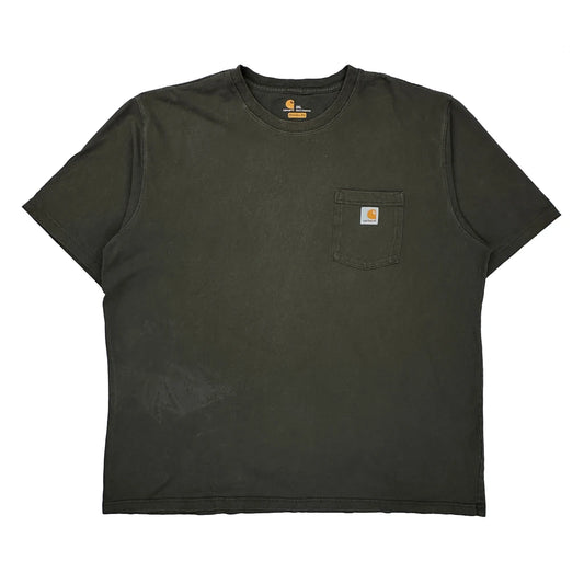 Carhartt T-Shirt - 2XL Black Cotton