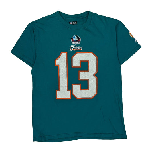 Miami Dolphins Nfl T-Shirt - Medium Green Cotton