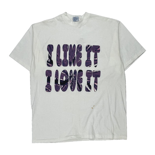 Cowboy Silhouette All Sport Graphic T-Shirt - 2XL Purple Cotton