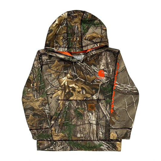 Age 6 Carhartt Camo Hoodie - Small Camo Polyester