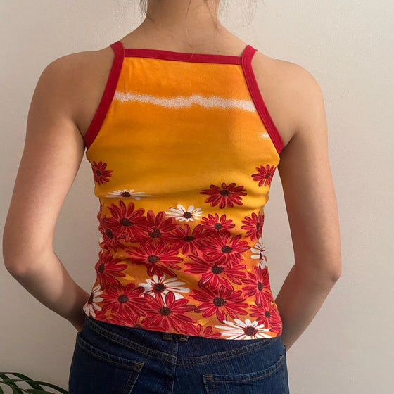 Vintage orange Rio de Janerio Hard Rock Cafe Varsity Jacket - womens medium