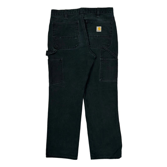 Carhartt Carpenter Trousers - 31W 29L Black Cotton