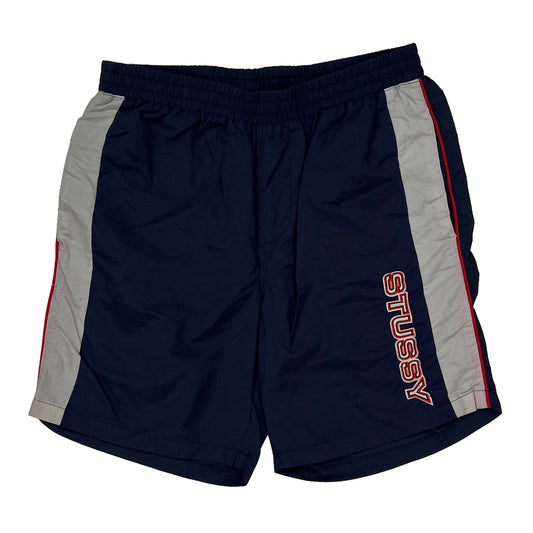 Stussy Sport Shorts - 30″ Waist Grey Polyester