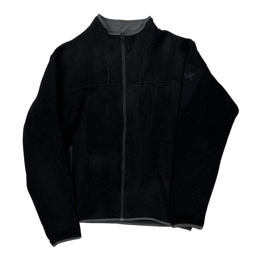 Arc''Teryx Fleece Jacket - Medium Black Polyester