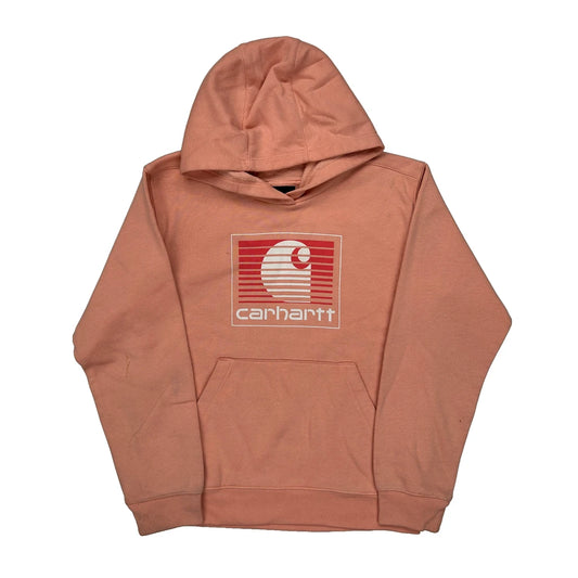 Carhartt Hoodie - Small Pink Cotton