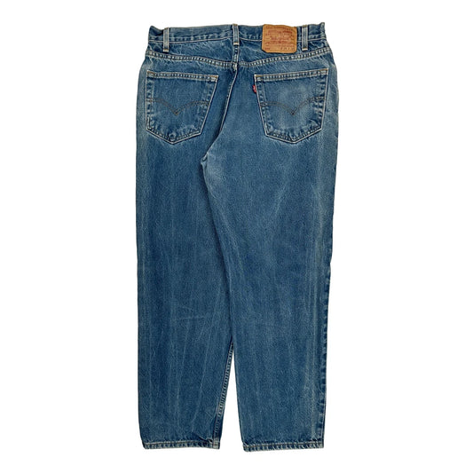 Levis 550 Jeans - 34W 30L Blue Cotton