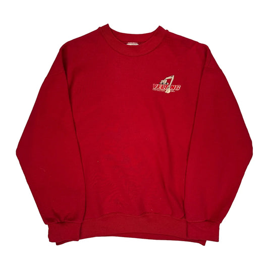 Contractors Nutmeg Sweatshirt - Large Red Cotton