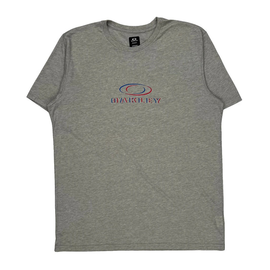 Hydrolix Oakley T-Shirt - Large Gray Cotton