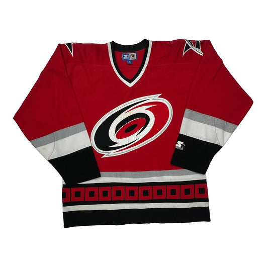 Carolina Hurricanes Starter Nhl Jersey - XL Red Polyester