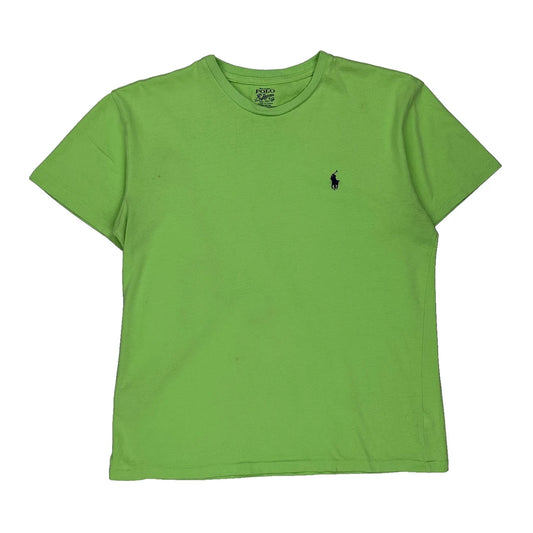 Polo By Ralph Lauren T-Shirt - Small Green Cotton