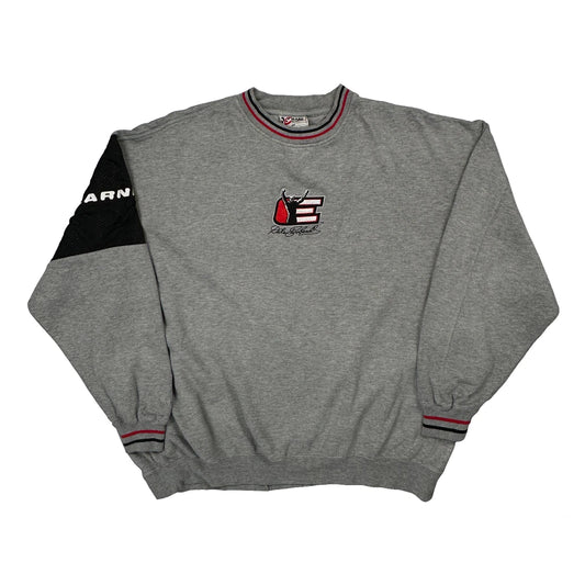 Nascar Chase Authentics Graphic Sweatshirt - 2XL Grey Cotton