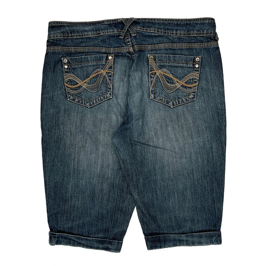 Urban Star Denim Shorts - 34W US 8 Blue Cotton