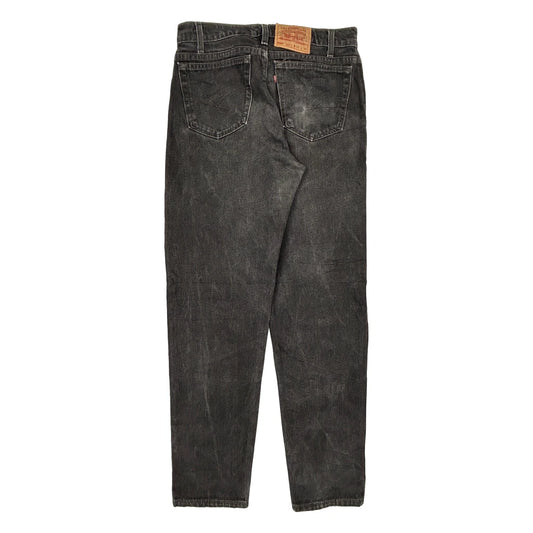 550 Levis Jeans - 32W 34L Black Cotton