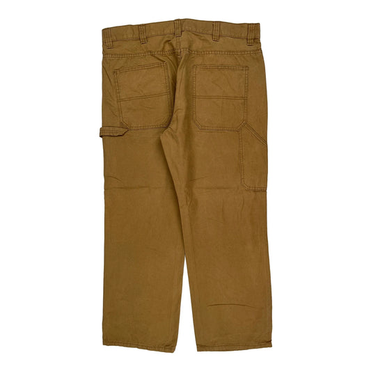 Blue Mountain Carpenter Trousers - 40W 31L Brown Cotton