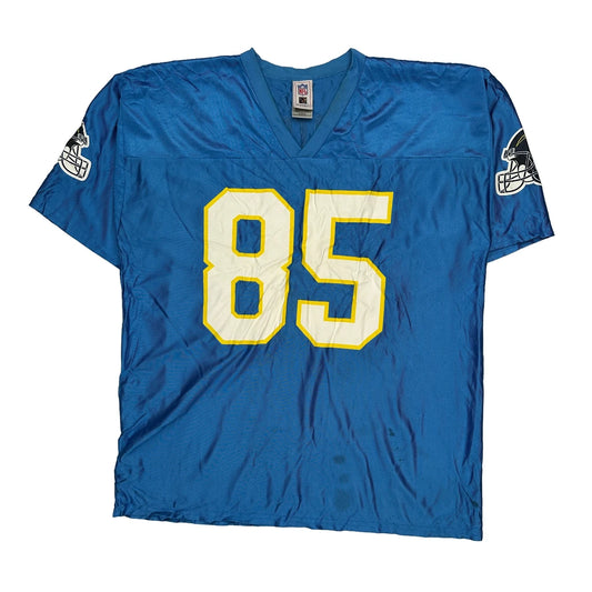 San Diego Chargers Nfl Football Jersey - XL Blue Polyester