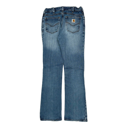 Carhartt Boot Cut Jeans - 27W UK 8 Blue Denim