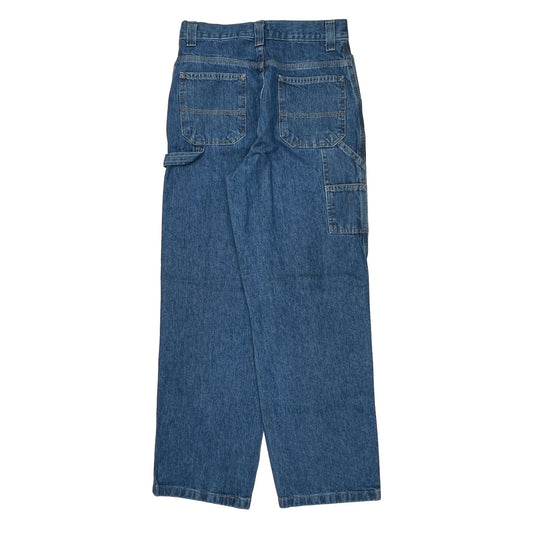 Ruff Hewn Carpenter Pants - 28W 30L Blue Cotton