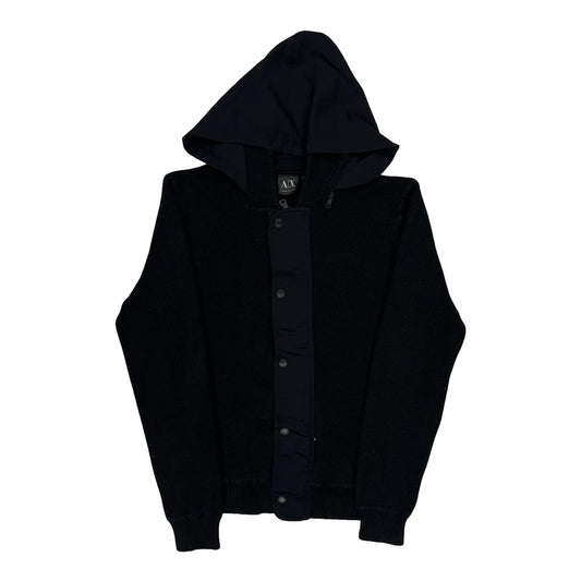 Armani Exchange Hoodie - Small Black Cotton