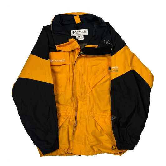 Columbia Graphic Windbreaker - Medium Black Nylon