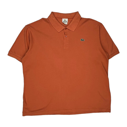 Lacoste Polo Shirt - 4XL Orange Cotton