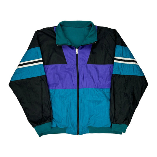 Athco Shell Jacket - Large Multicoloured Cotton
