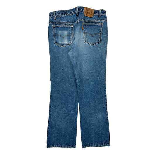 Orange Tab Levis Jeans - 36W 31L Blue Denim