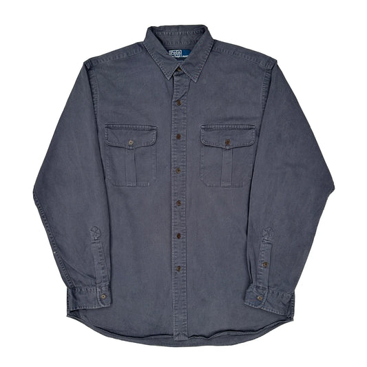 Ranger Polo By Ralph Lauren Shirt - Medium Grey Cotton
