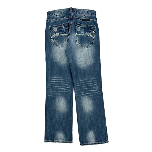 B Tuff Jeans - 31W 32L Blue Cotton