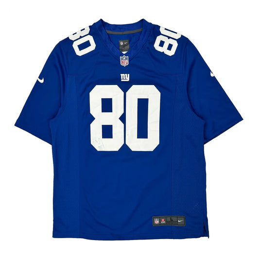 New York Giants Nike Jersey - Large Blue Polyester
