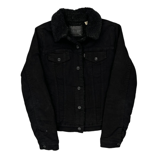 Levis Denim Jacket - Medium Black Polyester