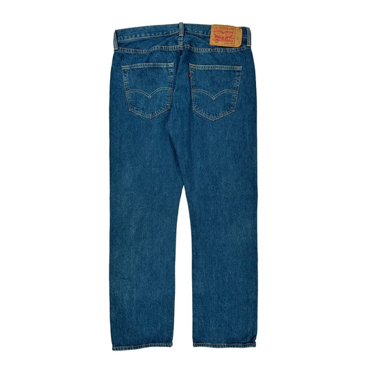 501 Levis Jeans - 32W 30L Blue Cotton