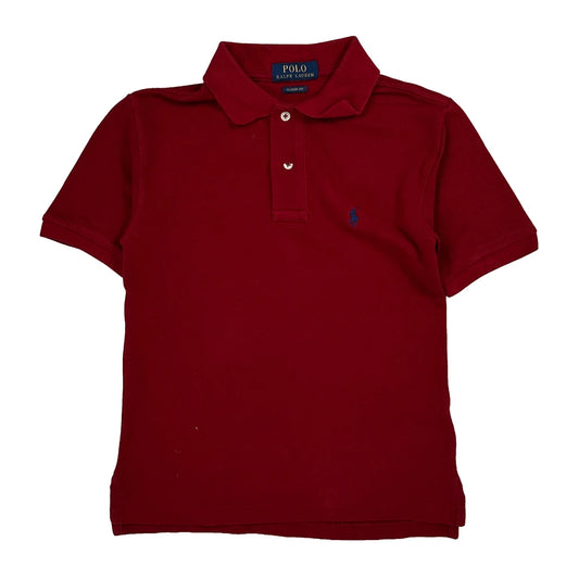 Age 6 Polo By Ralph Lauren Polo Shirt - No Size Red Cotton