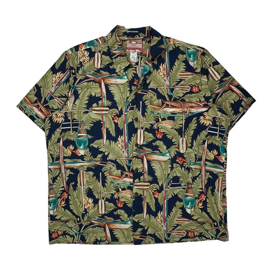 Rjc Floral Hawaiian Shirt - 2XL Multicoloured Cotton