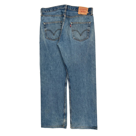 Levis 501 Jeans - 35W 30L Blue Denim