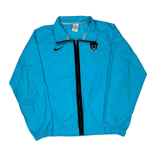 Pumas Nike Track Jacket - Large Blue Polyester