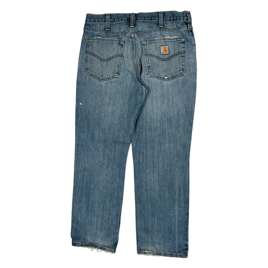 Carhartt Jeans - 34W 30L Blue Cotton Blend