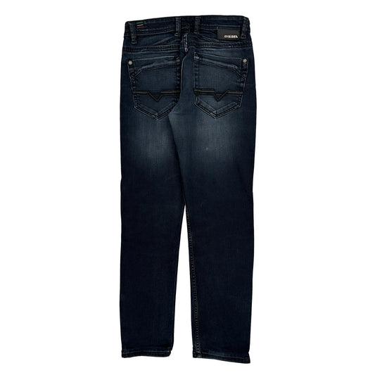 Diesel Slim Fit Jeans - 29W 30L Dark Wash Cotton