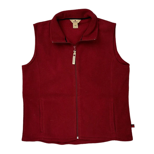 Woolrich Gilet - Medium Red Polyester