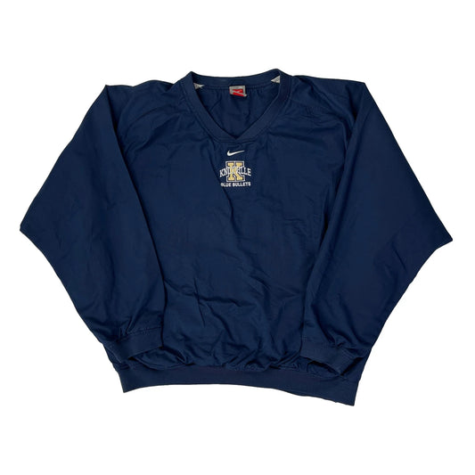 Vintage Knoxville Blue Bullets Nike Windbreaker - XL Navy Nylon
