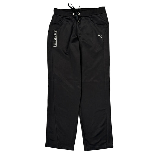 Scuderia Ferrari Puma Track Pants - Small Black Polyester