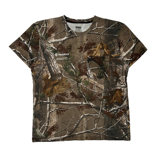 Russel Outdoors Camo T-Shirt - Large Camo Cotton