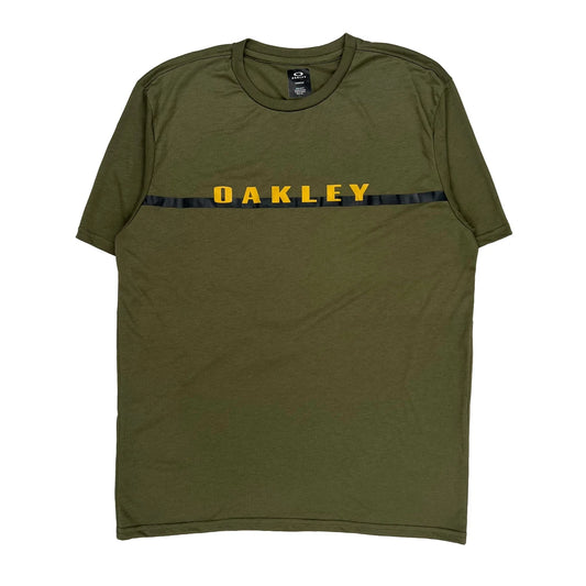 Hydrolix Oakley T-Shirt - XL Green Cotton