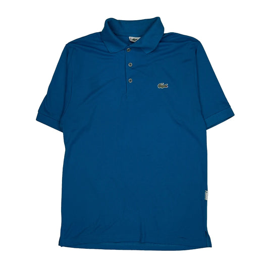 Lacoste Polo Shirt - Medium Blue Polyester Blend