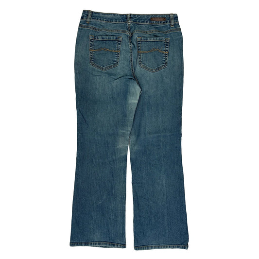 Levis Boot Cut Jeans - 32W UK 12 Blue Denim