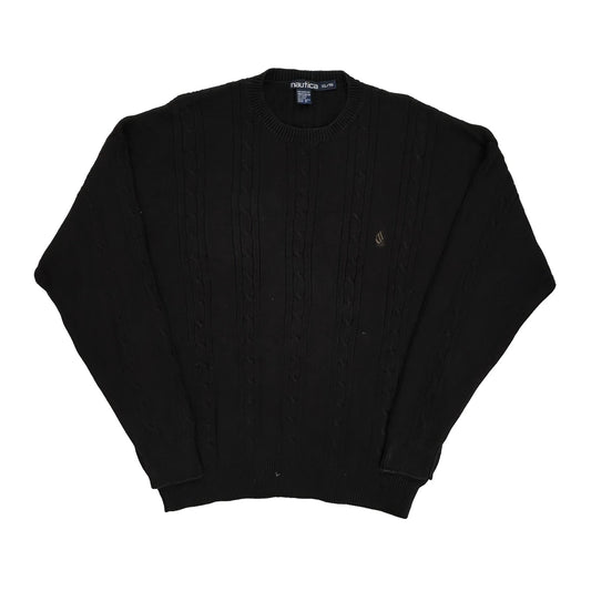 Nautica Jumper - XL Black Cotton