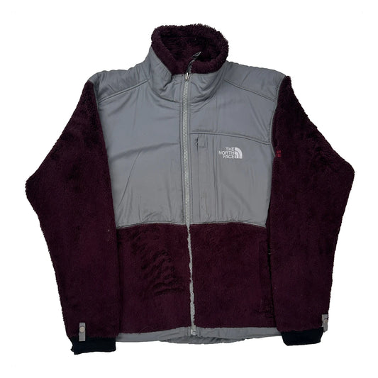 Denali The North Face Fleece Jacket - Medium Burgundy Polyester