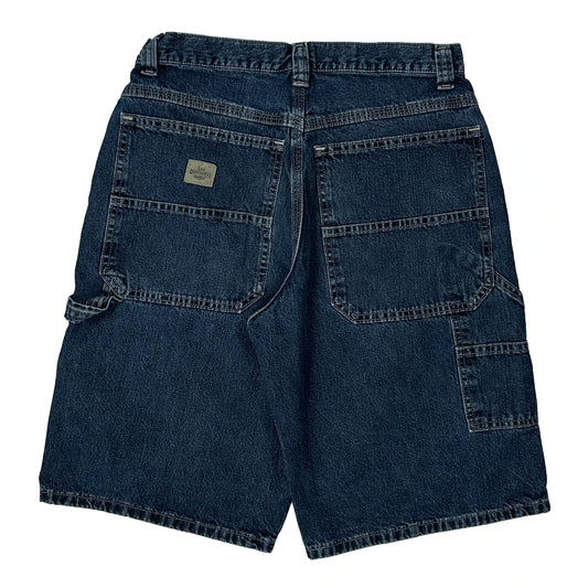 Lee Carpenter Shorts - 32W 11L Blue Denim