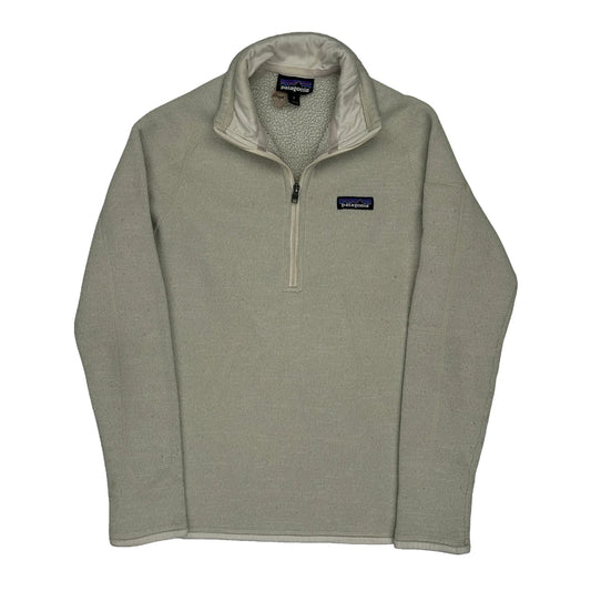 Patagonia Fleece - Small Beige Polyester